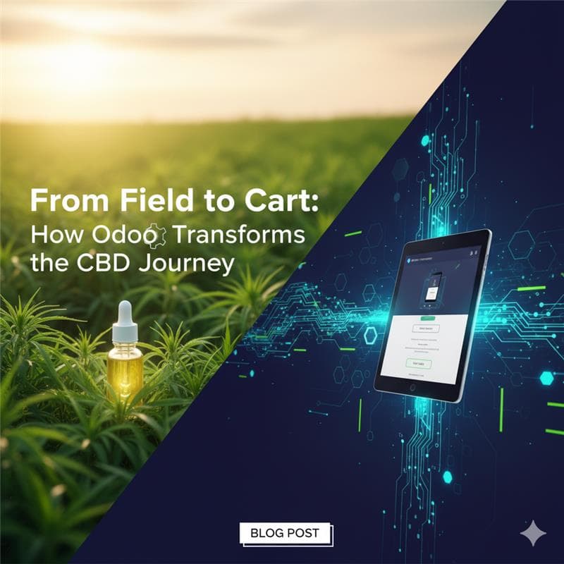 From Field to Cart: How Odoo Transforms the CBD Journey 