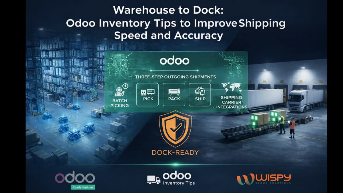 Warehouse to Dock: Odoo Inventory Tips to Improve Shipping Speed and Accuracy