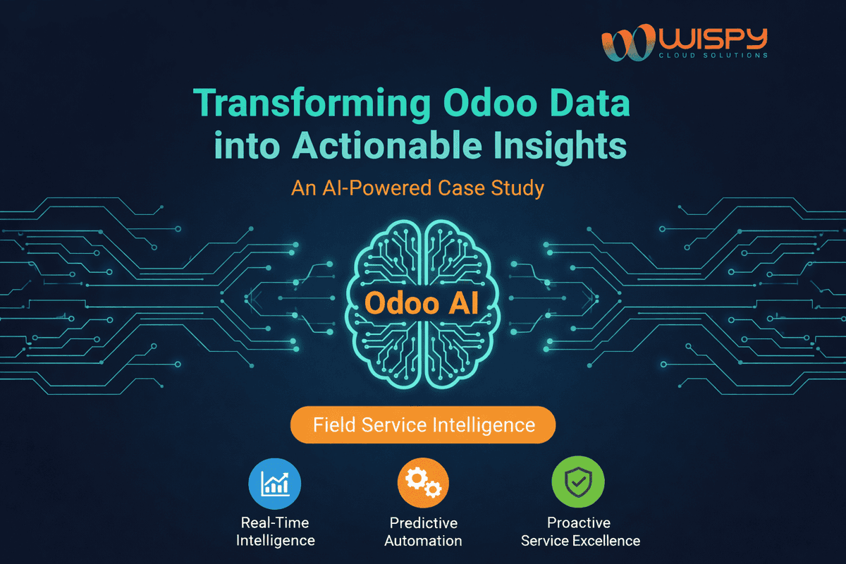 Transforming Odoo Data into Actionable Insights: An AI-Powered Case Study in Field Services